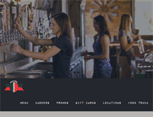 Tablet Screenshot of paninisgrill.com
